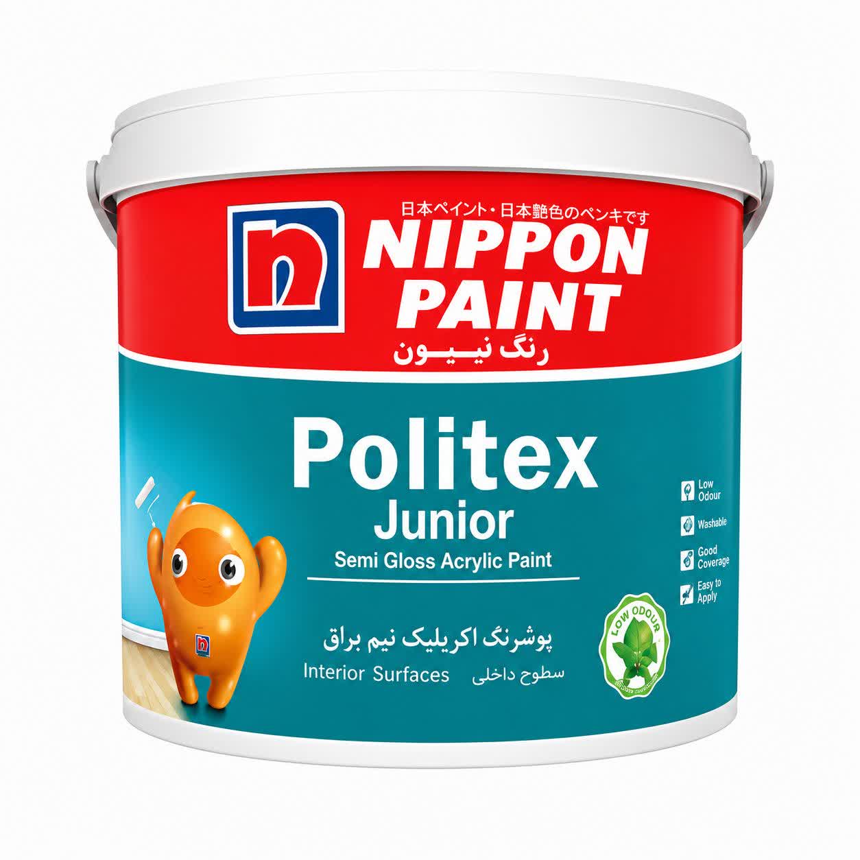رنگ اکریلیک نیم براق (سفید کد 830)